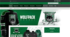 Desktop Screenshot of cghockey.com